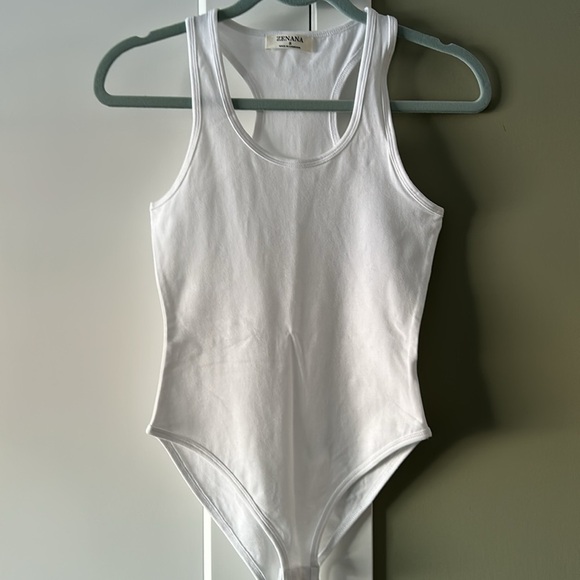 Zenana Racerback Bodysuit NWOT - Picture 9 of 9